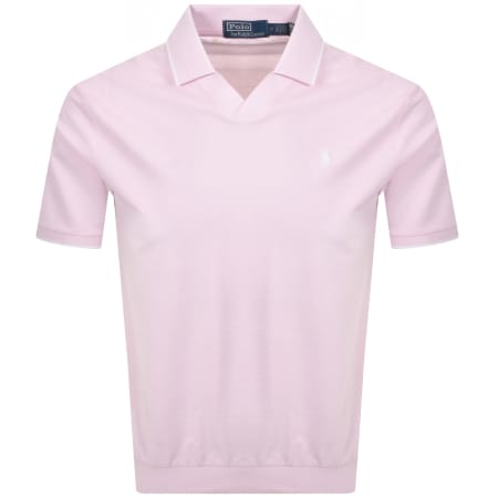 Ralph Lauren Slim Fit Polo T Shirt Pink | Mainline Menswear